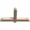 Ekena Millwork Eugene Smooth Timber Gable Bracket, Douglas Fir, 36"W x 19"H x 3 1/2"D x 3 1/2"F, 13/12 Pitch GBW036X19X0404EUG00SDF - alternate 4